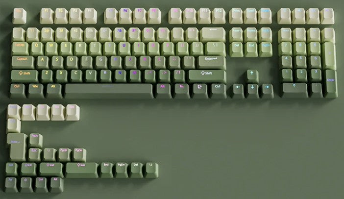 OEM Profile PBT Gradient Keycaps