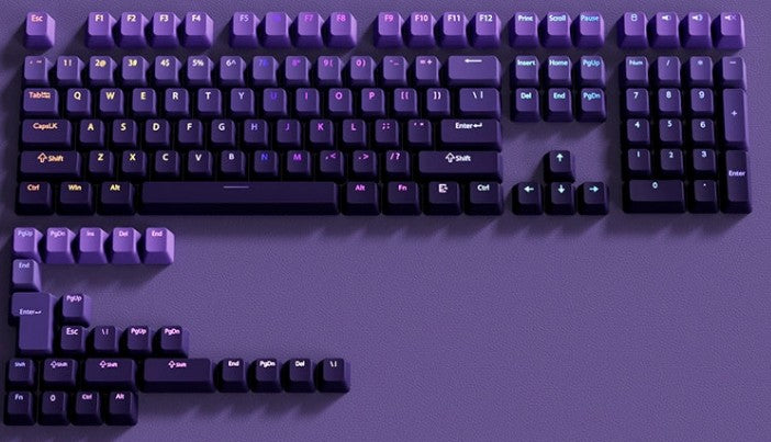 OEM Profile PBT Gradient Keycaps