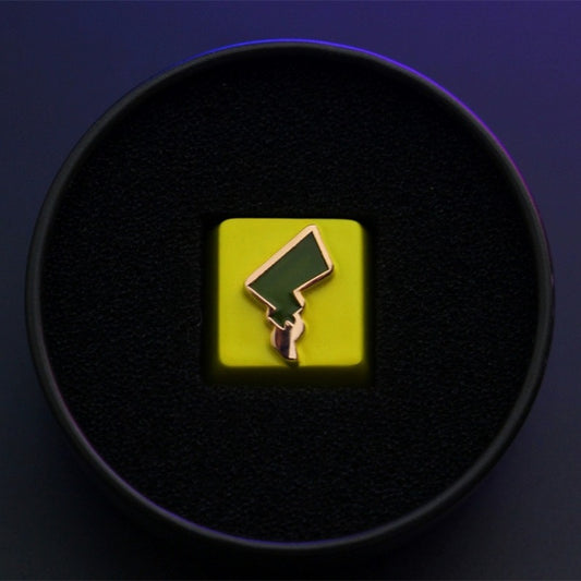 Zincalume Artisan Keycap for Mechanical Keyboard