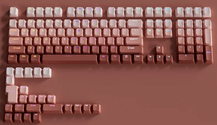 OEM Profile PBT Gradient Keycaps