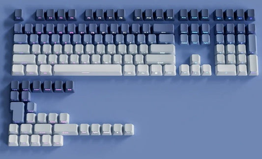 OEM Profile PBT Side Engraved Gradient Keycaps