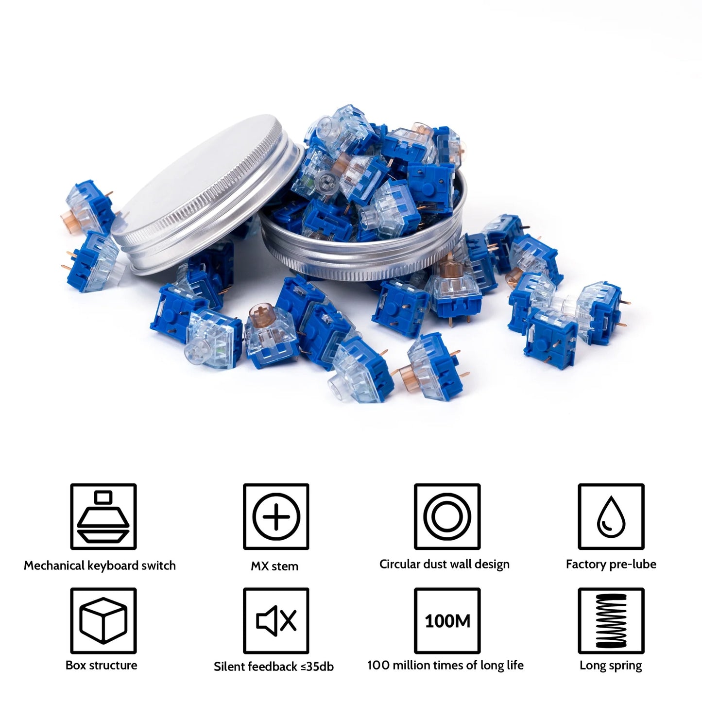 Kailh Deep Sea Silent Pro Islet