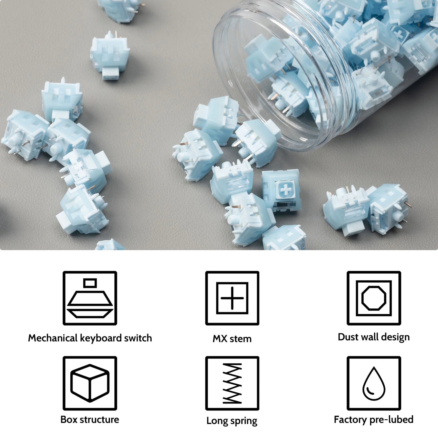 Kailh Box Winter Tactile Switch